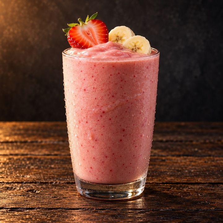 Berry Bliss Smoothie-  Strawberry Banana + Oat Fiber