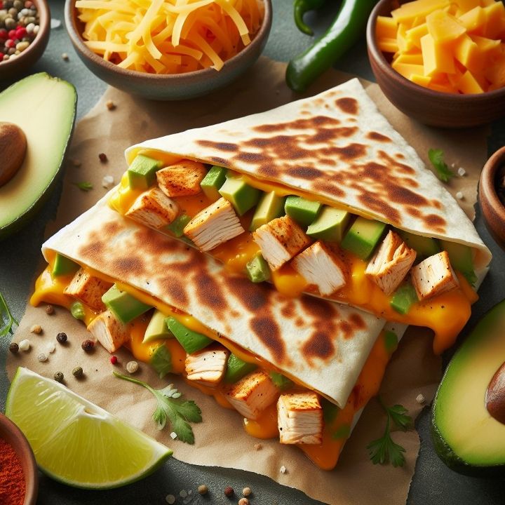 ★★★Purple Heart Quesadilla★★★