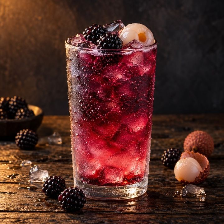 Midnight Bloom Refresher - Blackberry Lychee + Green Coffee